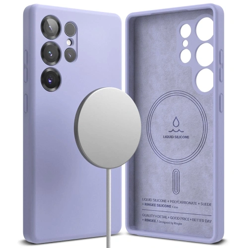 Kup Ringke Silikon Magnetic MagSafe Samsung Galaxy S25 Ultra Lavendel - RGK11743 - {ean13} - Sklep Home Screen