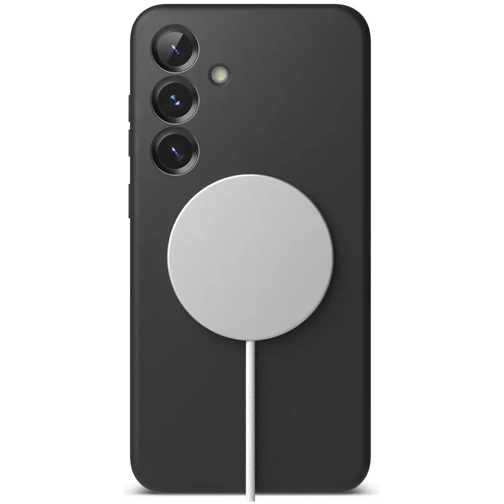 Etui Ringke Silicone Magnetic MagSafe Samsung Galaxy S25+ Plus Black