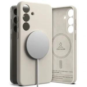 Kup Ringke szilikonos Magnetic MagSafe Samsung Galaxy S25+ Plus Stone - RGK11745 - {ean13} - Sklep Home Screen