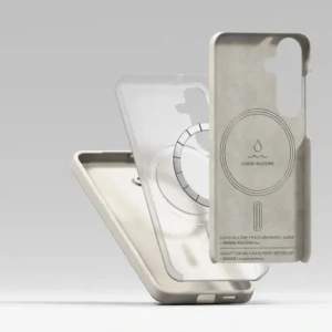Kup Ringke szilikonos Magnetic MagSafe Samsung Galaxy S25+ Plus Stone - RGK11745 - {ean13} - Sklep Home Screen