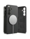 Etui Ringke Silicone Magnetic MagSafe Samsung Galaxy S25 Černé