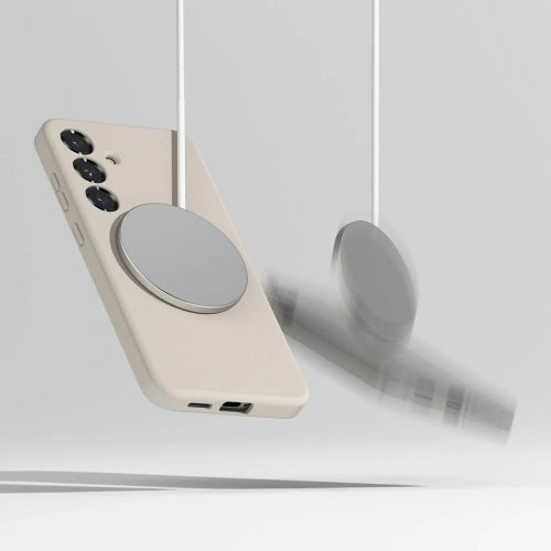 Kup Ringke Silicon Magnetic MagSafe Samsung Galaxy S25 Stone - RGK11749 - {ean13} - Sklep Home Screen