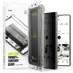 Kup Szkło prywatyzujące Ringke Easy Slide Samsung Galaxy S25 Ultra Privacy [2 PACK] - RGK11752 - {ean13} - Sklep Home Screen