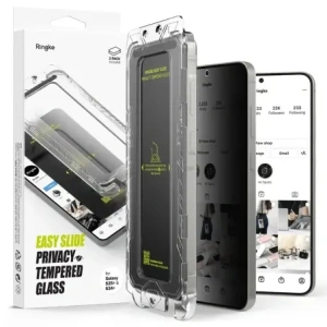 Kup Szkło prywatyzujące Ringke Easy Slide Samsung Galaxy S25+ Plus Privacy [2 PACK] - RGK11753 - {ean13} - Sklep Home Screen