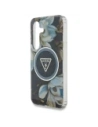Kup Etui Guess Glitter Flowers Triangle Buttons MagSafe pro Samsung Galaxy S25 černé - GUE4260 - {ean13} - Sklep Home Screen