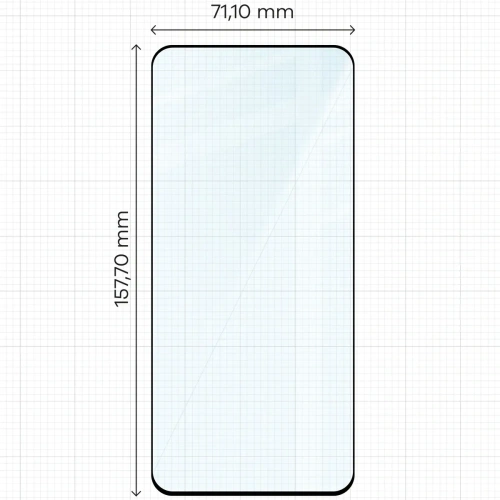 Kup Szkło hartowane Bizon Glass Edge 2 do Xiaomi Redmi Note 14 4G / 5G czarna ramka - BIZ8186 - {ean13} - Sklep Home Screen