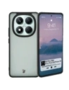 Bizon Case Angelo Xiaomi Redmi Note 14 Pro 5G / 14 Pro+ 5G / Poco X7 smoky with a black frame