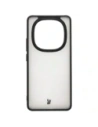Kup Bizon Case Angelo Xiaomi Redmi Note 14 Pro 5G / 14 Pro+ 5G / Poco X7 füstös fekete kerettel - BIZ8187 - {ean13} - Sklep Home Screen