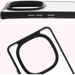 Kup Bizon Case Angelo Xiaomi Redmi Note 14 Pro 5G / 14 Pro+ 5G / Poco X7 fumuriu cu un cadru negru - BIZ8187 - {ean13} - Sklep Home Screen