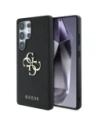 Guess Grained Big 4G Logo Small Classic Logo Samsung Galaxy S25 Ultra black