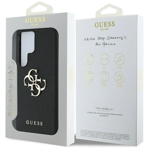 Kup Guess Grained Big 4G Logo Small Classic Logo Samsung Galaxy S25 Ultra negru - GUE4264 - {ean13} - Sklep Home Screen
