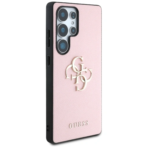 Buy Guess Grained Big 4G Logo Small Classic Logo Samsung Galaxy S25 Ultra pink - GUE4265 - {ean13} - Home Screen Store Europe