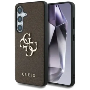 Buy Guess Grained Big 4G Logo Small Classic Logo do Samsung Galaxy S25+ Plus brown - GUE4266 - {ean13} - Home Screen Store Europe