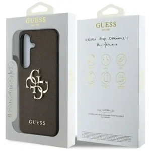 Kup Guess Grained Big 4G Logo Small Classic Logo do Samsung Galaxy S25+ Plus barna - GUE4266 - {ean13} - Sklep Home Screen