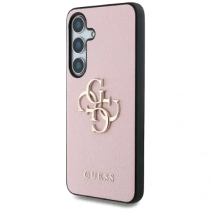 Kup Guess Grained Big 4G Logo Small Classic Logo do Samsung Galaxy S25+ Plus rózsaszín - GUE4268 - {ean13} - Sklep Home Screen