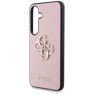 Kup Guess Grained Big 4G Logo Small Classic Logo do Samsung Galaxy S25+ Plus rózsaszín - GUE4268 - {ean13} - Sklep Home Screen