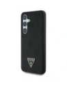 Kup Etui Guess Grained Hot Stamp Peony Pattern Triangle Logo MagSafe pro Samsung Galaxy S25 černé - GUE4269 - {ean13} - Sklep Home Screen