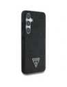 Kup Etui Guess Grained Hot Stamp Peony Pattern Triangle Logo MagSafe do Samsung Galaxy S25 czarny - GUE4269 - {ean13} - Sklep Home Screen