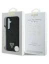 Kup Guess Szemcsés forró bélyegzés Pünkösdi mintás háromszög logó MagSafe do Samsung Galaxy S25 fekete - GUE4269 - {ean13} - Sklep Home Screen