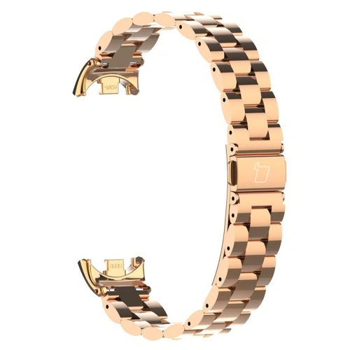 Kup Bizon Strap Watch Aura Xiaomi Smart Band 9 / 9 NFC / 8 aur roz - BIZ8188 - {ean13} - Sklep Home Screen