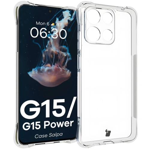 Buy Bizon Case Salpa Motorola Moto G15 / G15 Power clear - BIZ8189 - {ean13} - Home Screen Store Europe