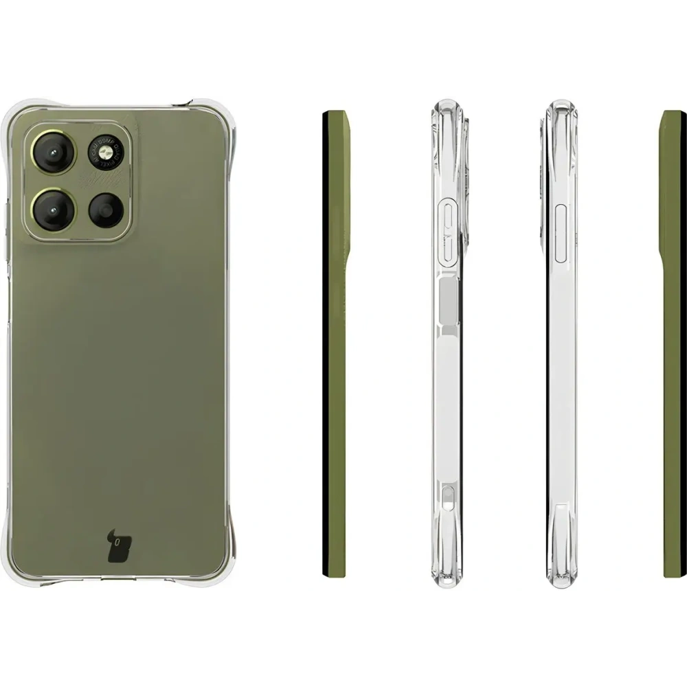 Elastyczne etui Bizon Case Salpa do Motorola Moto G15 / G15 Power przezroczyste