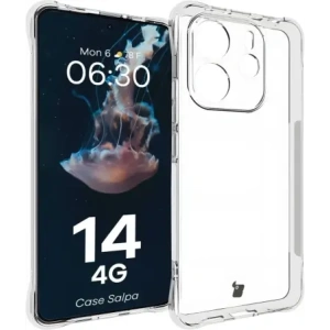 Kup Elastyczne etui Bizon Case Salpa do Xiaomi Redmi Note 14 4G przezroczyste - BIZ8191 - {ean13} - Sklep Home Screen