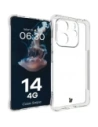 Elastyczne etui Bizon Case Salpa do Xiaomi Redmi Note 14 4G przezroczyste