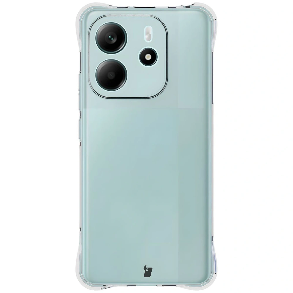 Elastyczne etui Bizon Case Salpa do Xiaomi Redmi Note 14 4G przezroczyste