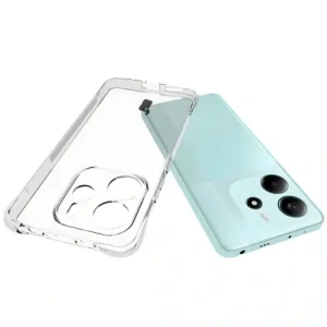 Kup Elastyczne etui Bizon Case Salpa do Xiaomi Redmi Note 14 4G przezroczyste - BIZ8191 - {ean13} - Sklep Home Screen