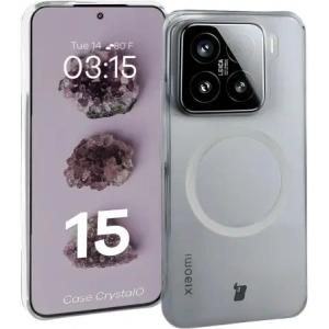 Kup Etui z pierścieniem magnetycznym Bizon Case CrystalO do Xiaomi 15 przezroczyste - BIZ8192 - {ean13} - Sklep Home Screen