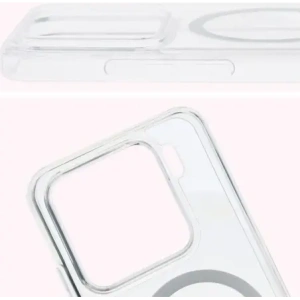 Kup Etui z pierścieniem magnetycznym Bizon Case CrystalO do Xiaomi 15 przezroczyste - BIZ8192 - {ean13} - Sklep Home Screen