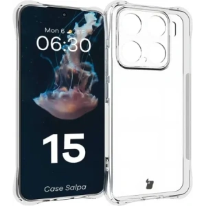 Kup Elastyczne etui Bizon Case Salpa do Xiaomi 15 przezroczyste - BIZ8194 - {ean13} - Sklep Home Screen
