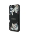 Kup Etui Guess Grained Printed Flower Pattern MagSafe do Samsung Galaxy S25 czarny - GUE4270 - {ean13} - Sklep Home Screen