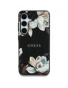 Kup Etui Guess Grained Printed Flower Pattern MagSafe do Samsung Galaxy S25 czarny - GUE4270 - {ean13} - Sklep Home Screen