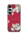 Kup Etui Guess s potištěným květinovým vzorem MagSafe pro Samsung Galaxy S25 fuchsie - GUE4271 - {ean13} - Sklep Home Screen