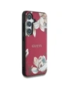 Kup Etui Guess s potištěným květinovým vzorem MagSafe pro Samsung Galaxy S25 fuchsie - GUE4271 - {ean13} - Sklep Home Screen