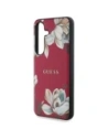 Kup Etui Guess s potištěným květinovým vzorem MagSafe pro Samsung Galaxy S25 fuchsie - GUE4271 - {ean13} - Sklep Home Screen