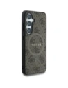 Kup Guess Inel din piele 4G colorat cu logo clasic MagSafe pentru Samsung Galaxy S25 maro - GUE4272 - {ean13} - Sklep Home Screen