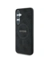 Kup Guess Bőr 4G Színes Gyűrű Klasszikus Logó MagSafe a Samsung Galaxy S25 fekete számára - GUE4273 - {ean13} - Sklep Home Screen