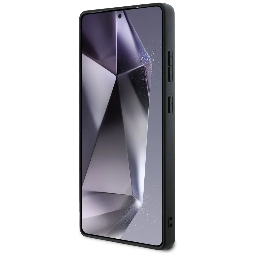 Etui Guess Leather 4G Colored Ring Classic Logo MagSafe do Samsung Galaxy S25 Ultra brązowy