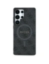 Kup Guess Bőr 4G Színes Gyűrű Klasszikus Logó MagSafe do Samsung Galaxy S25 Ultra fekete - GUE4275 - {ean13} - Sklep Home Screen