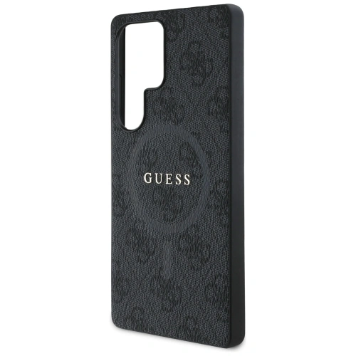 Kup Guess Bőr 4G Színes Gyűrű Klasszikus Logó MagSafe do Samsung Galaxy S25 Ultra fekete - GUE4275 - {ean13} - Sklep Home Screen