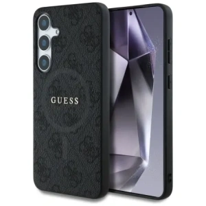 Kup Etui Guess Leather 4G Colored Ring Classic Logo MagSafe pro Samsung Galaxy S25+ Plus černé - GUE4277 - {ean13} - Sklep Home Screen
