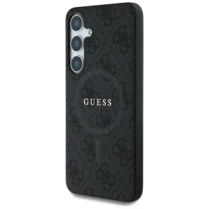 Kup Guess Inel Colorat din Piele 4G Logo Clasic MagSafe pentru Samsung Galaxy S25+ Plus negru - GUE4277 - {ean13} - Sklep Home Screen