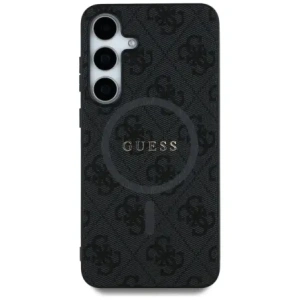 Kup Guess Bőr 4G Színes Gyűrű Klasszikus Logó MagSafe do Samsung Galaxy S25+ Plus fekete - GUE4277 - {ean13} - Sklep Home Screen