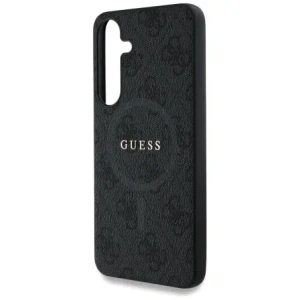 Kup Guess Bőr 4G Színes Gyűrű Klasszikus Logó MagSafe do Samsung Galaxy S25+ Plus fekete - GUE4277 - {ean13} - Sklep Home Screen