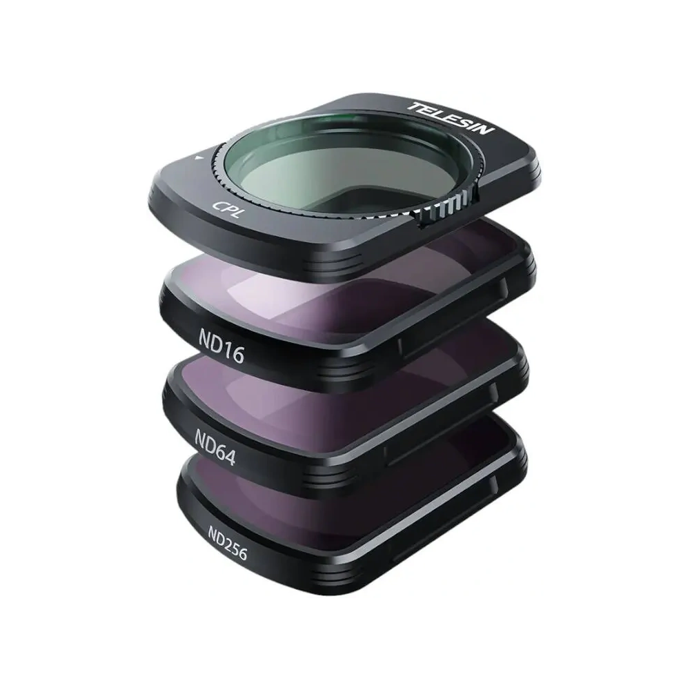Zestaw filtrów CPL + ND16/64/256 TELESIN do DJI Osmo Pocket 3