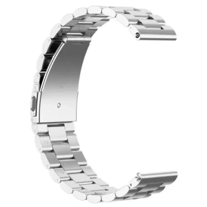 Kup Pás z nerezové oceli Bizon Strap Watch Aura pro Smartwatch 18 mm stříbrný - BIZ8195 - {ean13} - Sklep Home Screen