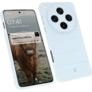 Pancéřové pouzdro Bizon Case Tur pro Oppo Find X8 Pro světle modré